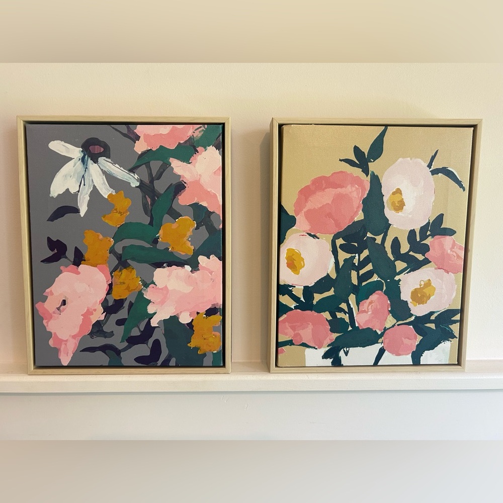 Framed Canvas Painting